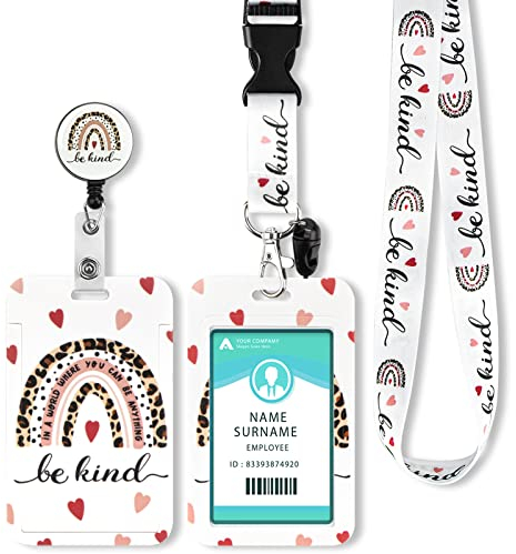 Ausweishalter für Halsband, Umhängeband mit Swivel Lobster