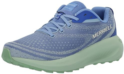 Merrell Women's Morphlite Road-to-Trail Running Shoe, Cornflower/Pear, 7 UK