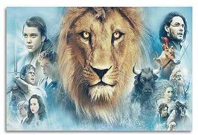 VZRSQZK Filmposter The Chronicles of Narnia, dekoratives Gemälde, Leinwand-Wandposter und Kunstdruck, modernes Familienschlafzimmer-Dekor-Poster, 20 x 30 cm
