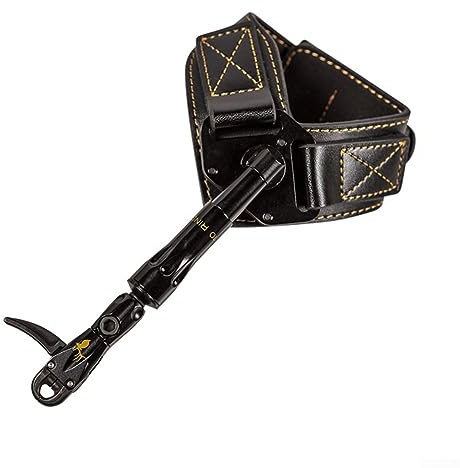 DAZZLEEX Release Aids Compoundbogen Caliper Release Einstellbare Bogenschießen Handgelenk 360 Grad Schwenk Release Handgelenk 28 * 16 * 6 cm