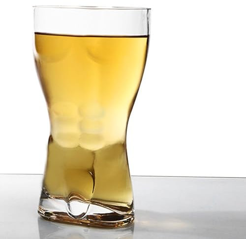 Diysupmkt Bierkrug, sexy Bierglas, körperförmige Schnapsgläser, Bierbecher, Trinkbecher, sexy Körper, Weingläser, Trinkbecher, Party, Zuhause, Bar, Zubehör, Herren (Herren)