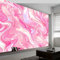 3D Tapete Abstrakte Kunst Luxus Marmor Fototapete, 400 x 280 cm (WxH) Wandbild Wandtapete Dekorationen, für Wohnzimmer Schlafzimmer Büro, Flur, Rosa Vlies Tapete Wanddeko