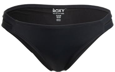 Roxy Beach Classics Bikini Bajo Dos Piezas, Anthracite, XS Women's