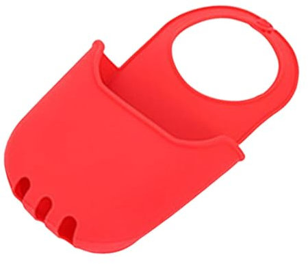 LOVIVER Support de Téléphone Fourre-Tout de Plage, Accessoire Décoratif, Étui de Téléphone pour Plage, Cuisine, Voyage, Rouge
