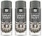 PNJB Multipurpose G-u-n Metal Grey Metallic Spray Paint, Quick-Drying Formula,Quick Drying, Easy Aerosol Spray, Long Lasting,400ml, (3PCS)