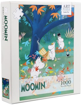 Barbo Toys - Moomin Kunstpuzzle 1000 Teile Waldszene Puzzle für Erwachsene | Fördert Konzentration | Trainiert logisches Denken | Hochwertige Verarbeitung | Liebevolle Illustration | Fördert Feinmotorik