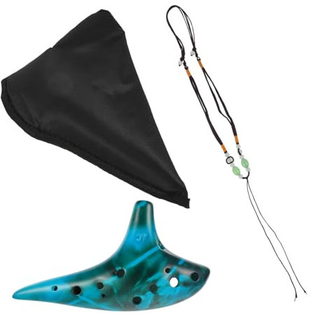 BESTonZON Ocarina Tragbare Junge Mädchen Ocarina Anfänger Schüler Musik Instrument Für Junge Mädchen Geschenk Für Liebhaber