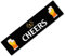 Cheers Tapis de bar imprimé avec étiquette Idéal pour pub café maison Occasion 3