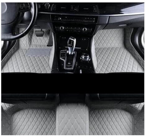 PKW Fußraummatten Für BAIC X55 Auto Teppiche Fuß Coche Zubehör Auto Fußmatten Rutschfeste Autofußmatte(GRAY)