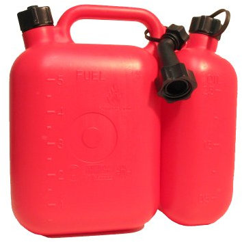 Filmer 38140 Kombi-Kanister f. Benzin u. Öl, 5 & 2,5 ltr.