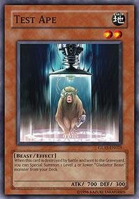 YU-GI-OH! - Test Ape (GLAS-EN025) - Gladiators Assault - Unlimited Edition - Common by