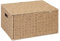 Arpan 2 x Extra-Large Xmas Hamper Storage Basket With Lid