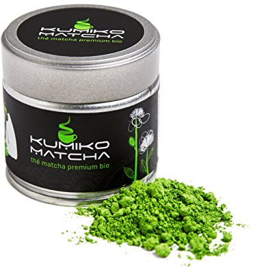 Thé Matcha Premium du Japon 30g Kumiko - Certifié Bio - Qualité de Cérémonie