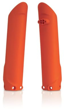 Acerbis Lower Fork Cover Set Orange Compatible with KTM 250/300 XC-W 2016-2023/125 SX/150 SX/250 SX/250 SX-F/250 XC/250 XC-F/300 XC/450 SX-F/450 XC-F 2015-2022/500 EXC-F 2017-2023 - 2401260237