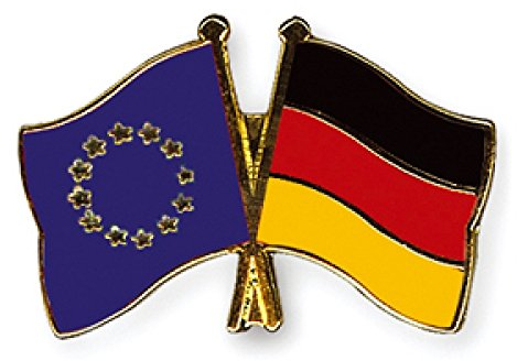 Everflag Freundschaftspin: Europa-Deutschland