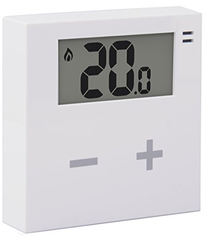 Telekom 40297442 402 97 442 Smart Home Wandthermostat Fußbodenheizung-ZigBee, Weiß