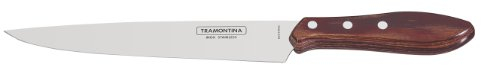Tramontina 29810/076 - Cuchillo para carne (tamaño grande), color rojo, acero inoxidable, multicolor, (3-Piece)