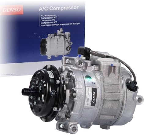 DENSO DCP32006 Kompressor, Klimaanlage | Kompatibel mit: VW MULTIVAN T5, PHAETON, TOUAREG, TRANSPORTER T5 Bus, TRANSPORTER T5 Kasten