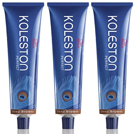 WELLA Koleston Perfect 2/0 schwarz 3x 60ml