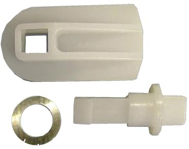 Universal Meter Box Door Repair Kit - Latch for Quick and Easy Repairs - (Plastic) - Meter Box Accessories