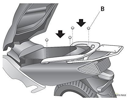 SHAD Y0T51T Yamaha T.Max 500 01 Noir