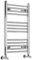 Warmehaus Contemporary Straight Heated Bathroom Towel Rail Radiator Rad 700 x 450 Chrome