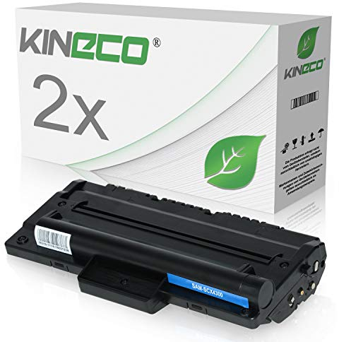 2 Toner kompatibel mit Samsung MLT-D1092S SCX-4300 4610 - Schwarz je 2.000 Seiten
