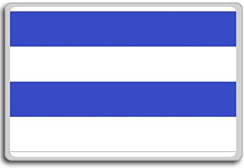 Norway, Former Flag Of Oslo (1924) City fridge magnet - Kühlschrankmagnet
