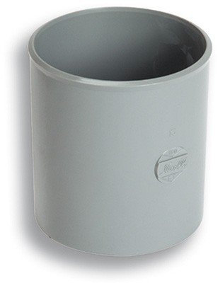 Nicoll Coulisse NICOLL femelle-femelle - PVC gris - Ø 100 mm - KT