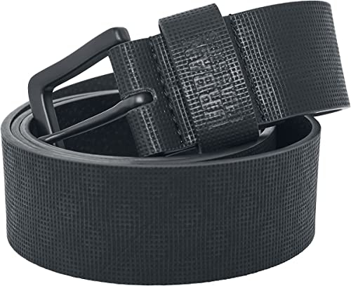 Urban Classics Unisex Gürtel Fake Leather Belt, Unisex Gürtel mit Dornschließe, aus Polyester, perfektes Accessoire, Größen S-XL
