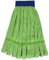 Cleanaide Microfiber Tube Mop Head | Industrial 300Grams | Super Absorbent Looped Ends | Green