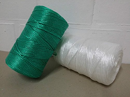 2 Stück 360m/2mm Gartenschnur Paketschnur Bastelschnur Grün (0,019€/m)