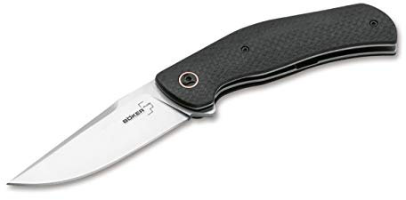 BÖKER PLUS Unisex – Erwachsene Roundhouse Taschenmesser, schwarz, 21,0 cm, 01BO617