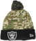 New Era Las Vegas Raiders NFL Digi Camo Beanie - One-Size