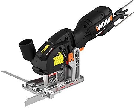 Worx WX420L Versacut 3-3/8 Compact Circular Saw with Laser Guide Technology