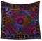 Popular Handicrafts Wandbehang für Schlafzimmer, Hippie, Boho-Design, indische Wandteppiche, Tagesdecke, 215 x 230 cm, mehrfarbig