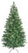 SHATCHI 5ft/1.5m Pre-Lit Artificial Christmas Tree Alaskan Pine Green 350 Tips-130 Warm White LEDs Metal Stand Xmas Home Decorations, 150cm