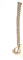 WIG ME UP - SA101-22 Geflochtener Zopf Flechtzopf mit Clip lang 50cm Blond Hellblond