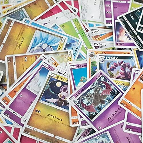 Cartas Pokémon 50 diferentes, cartas japonesas