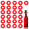 joint en silicone 25 pièces joints Grolsch en silicone rouge pour balançoire bouteille à couvercle able Home Brew joints de bouteille de bière join, Joints d'étanchéité en caoutchouc de silicone,