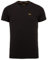 PME Legend Herren Rundhals T-Shirt Cold DYE Regular Fit Schwarz Weiss Grün Blau, Größe:L, Farbe:Black 999