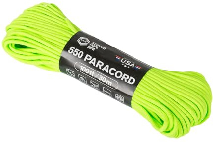 Helikon-Tex ARM Atwood Rope MFG Paracord 550 Fallschirmschnur, 30m, Green, bis 250 kg belastbar