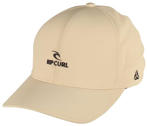 Rip Curl Herren Vaporcool Flexfit Baseball Hat Baseballkappe, Sand, Large