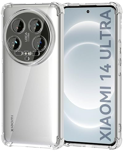 Jaminben Clear TPU Case for Xiaomi 14 Ultra 5G