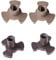 2Pcs 14mm Microwave Oven Turntable Roller Guide Support Coupler Tray Shaft Microwave Ovens Countertop 1200 Watts Inverter