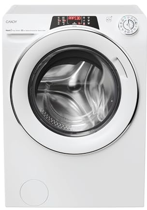 Candy RO 486DWMC7/1-S Waschmaschine mit Frontlader RapidÓ, Weiß