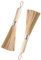 Wisafory Bambú Wok Cepillos Limpieza Olla Cepillo de Limpieza Cepillo de Cocina Cepillo de Cocina con Cuerda Mango Largo Wok Cepillos Batidor Sartén Cepillos para Hogar Restaurante 2 Piezas