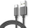 USB C Charger Cable, Extra Long Type C Cable Braided 3A Fast Charging Lead Compatible with Samsung Galaxy S22 S21 S20 S10 S9 A21s A12 A13 A22 A32 A41 A51 A50, Huawei,Oppo, Pixel (3 Metres)