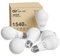 GY E27 LED Ultrahelle Energiespar Glühbirne, 14W Glühbirne, Ersetzt 100W Halogenlampe, A60 LED 1540LM, 4000K E27 Led Neutralweiss, 280° Abstrahlwinkel Energiesparlampe, Nicht Dimmbar, 6 Stück