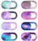 cobee 8PCS Laptop Camera Cover Slide, Starry Sky Ultra Thin Webcam Cover Slide Cell Phone Camera Cover Sticker Privacy Protector Camera Blocker Slider for Desktop PC Tablet Computer